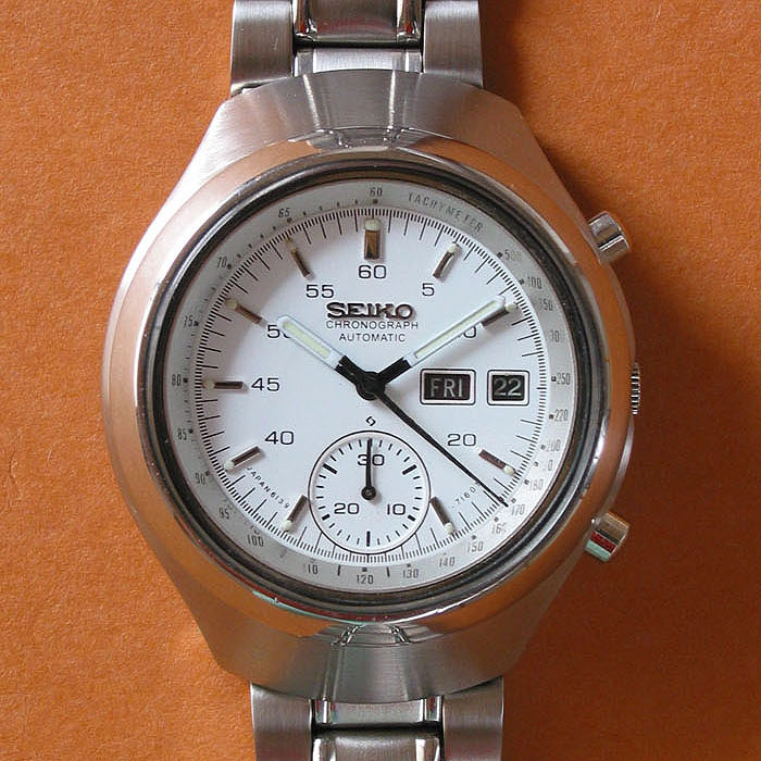 SEIKO クロノグラフ 自動巻 フジツボ - 腕時計(アナログ)